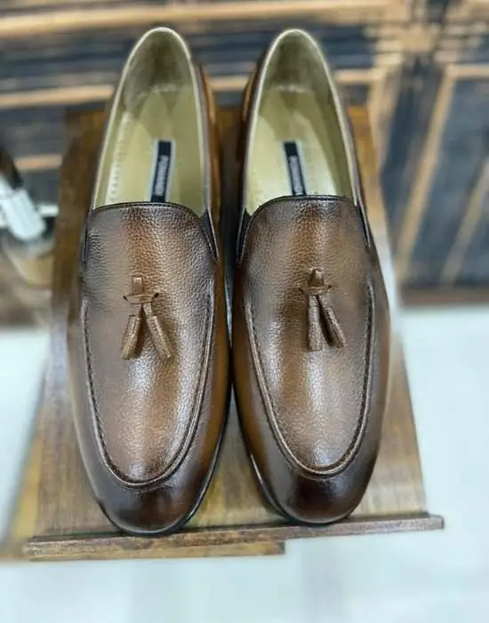 Bruine Loafers